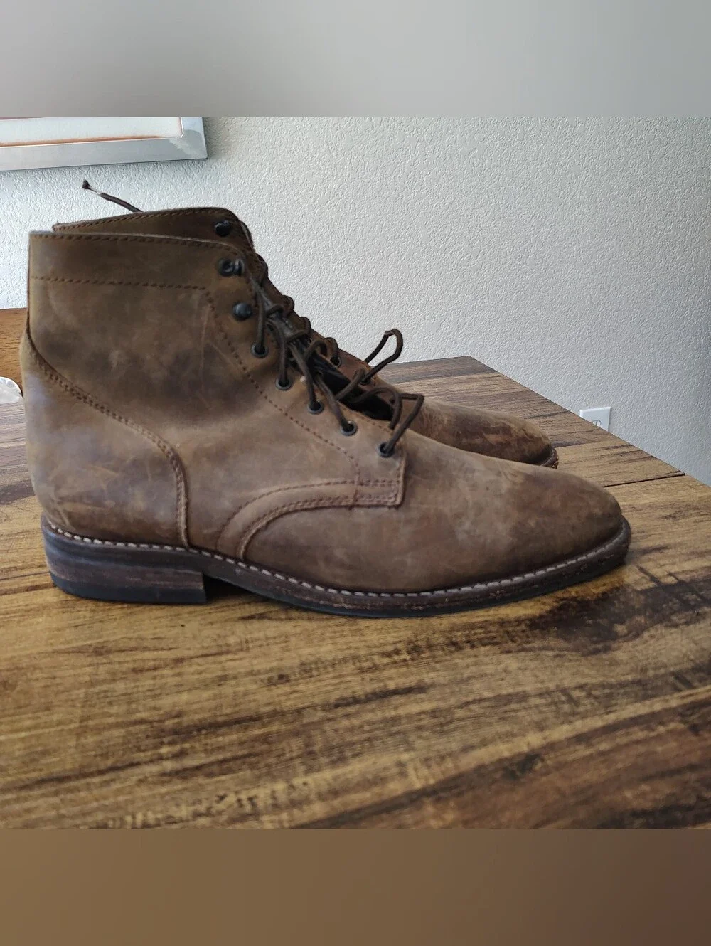 Thursday Everyday Mens  Leather Boots Size US 13